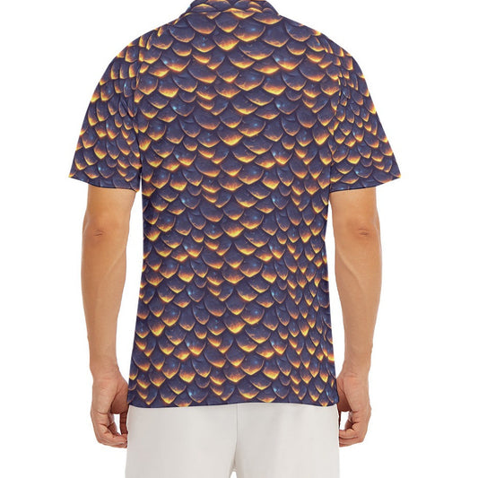 Animal Print - Dragon - Men's Polo Shirt