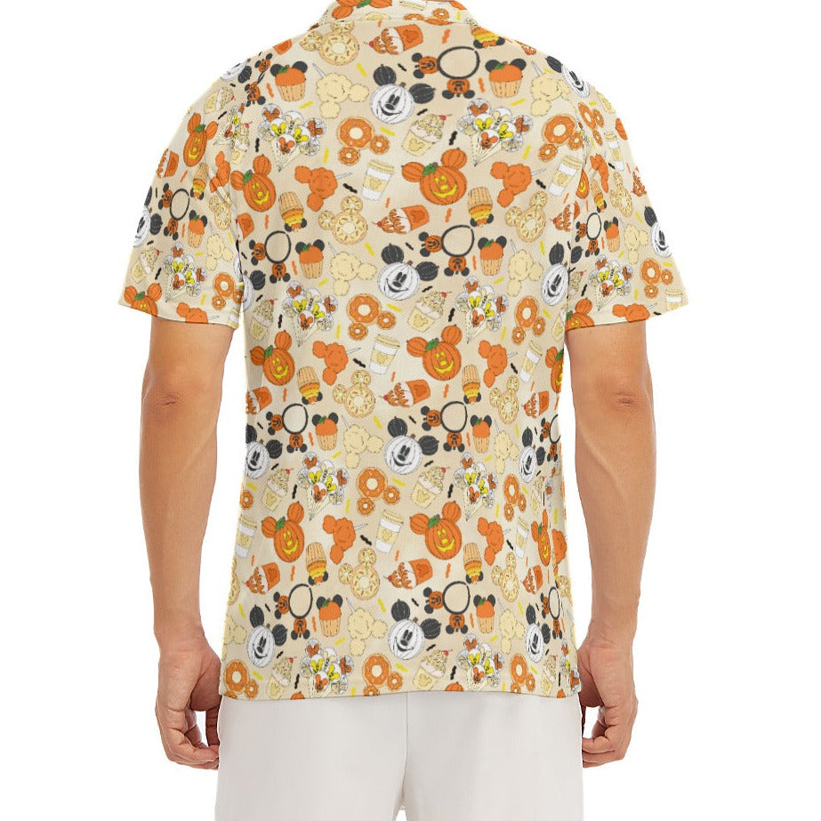 Halloween Snack Treats - Men's Polo Shirt