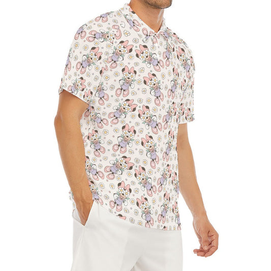 Daisy Crown Delight - Men's Polo Shirt