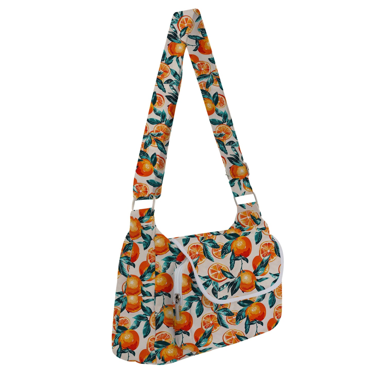 Vintage Oranges on Cream - Digital Seamless Pattern