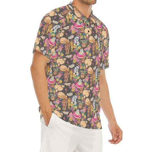Tropical Space Squad - Men's Polo Shirt