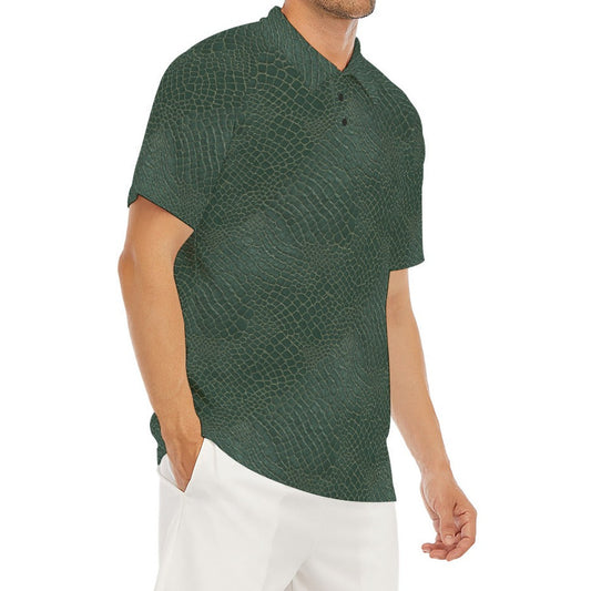 Animal Print - Alligator - Men's Polo Shirt