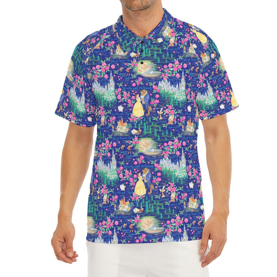 Enchanted Forest Romance - Men's Polo Shirt