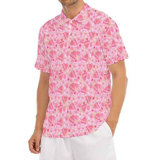 Summer Fruits - Watermelon - Men's Polo Shirt