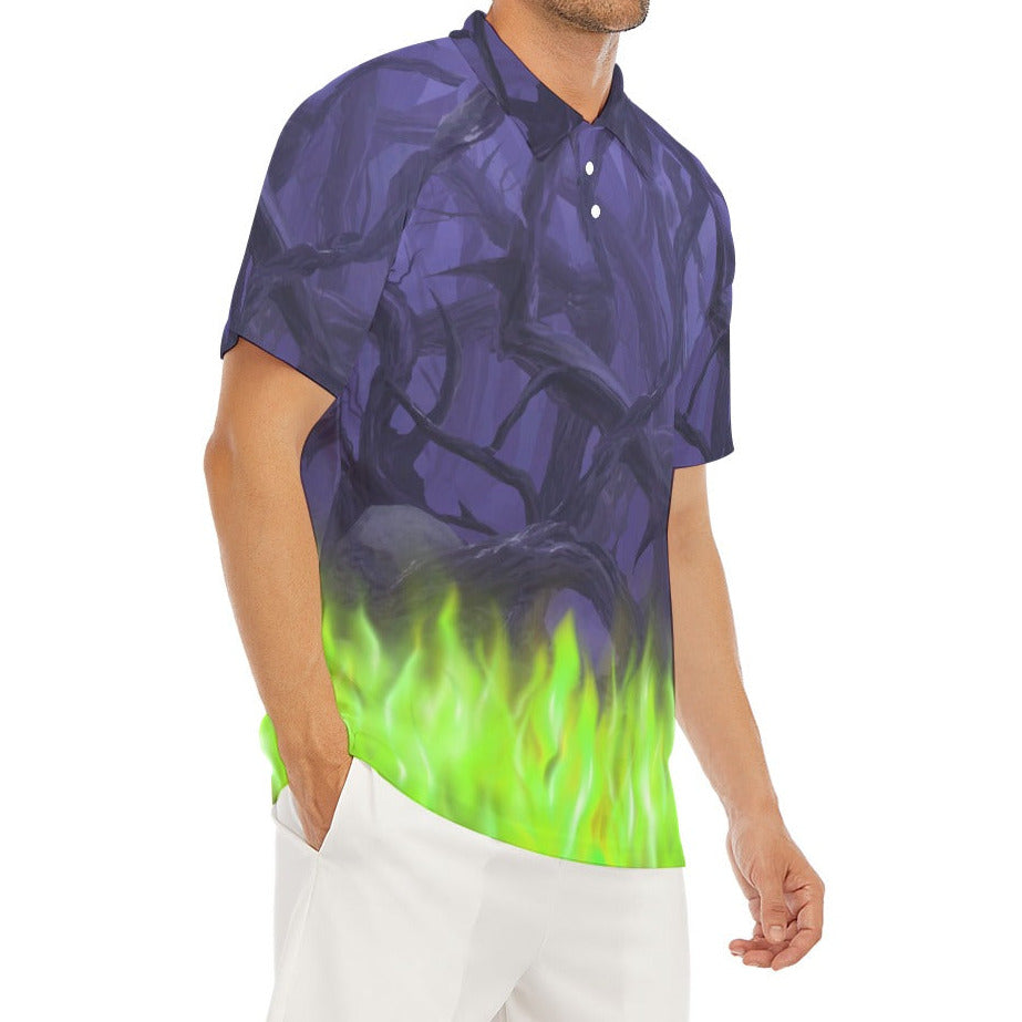 Enchanted Thorn Forest - Men's Polo Shirt