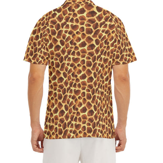 Animal Print - Giraffe - Men's Polo Shirt