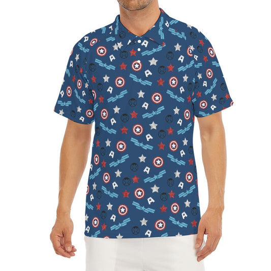 American Superhero - Men's Polo Shirt