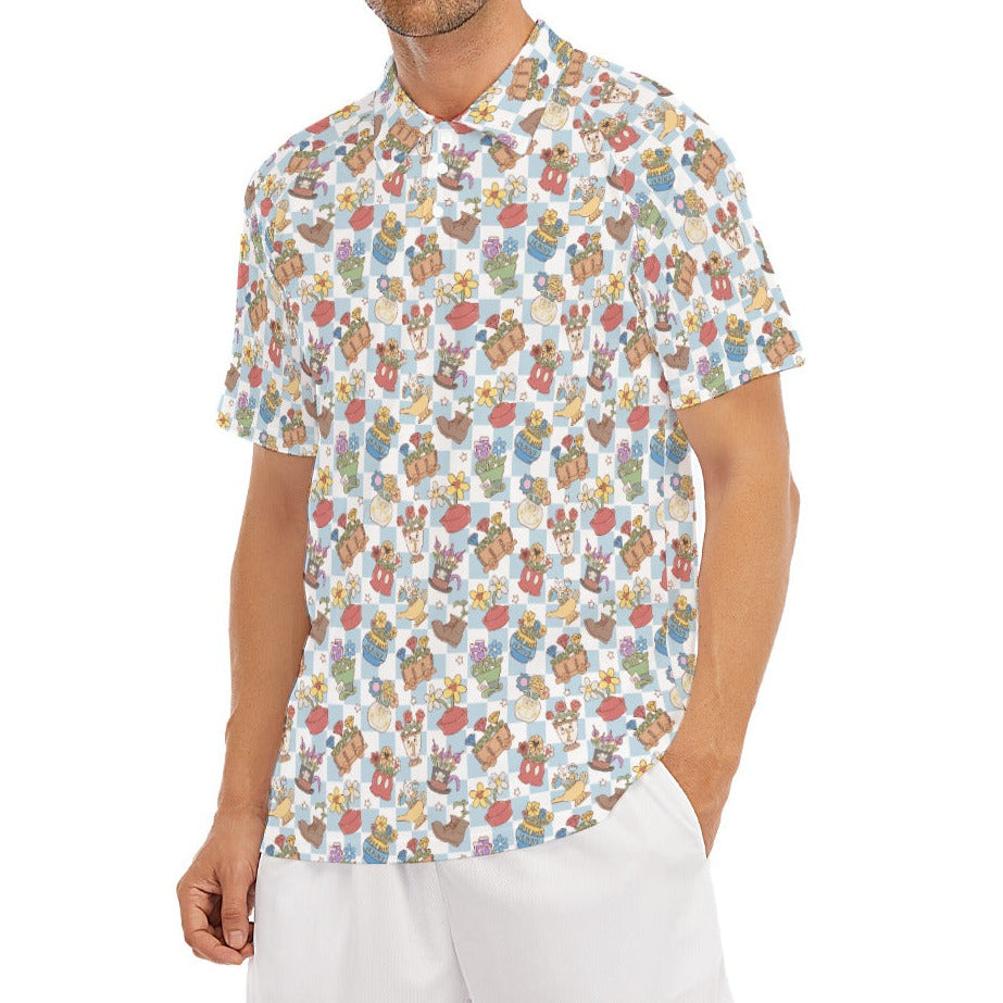 Flourishing Fairytale Pots - Men's Polo Shirt