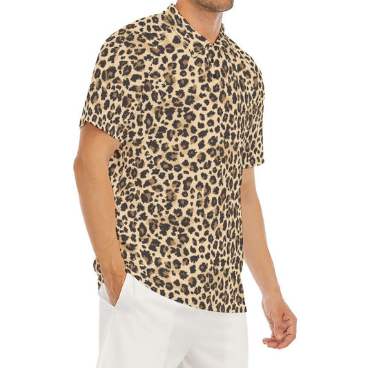 Animal Print - Cheetah - Men's Polo Shirt