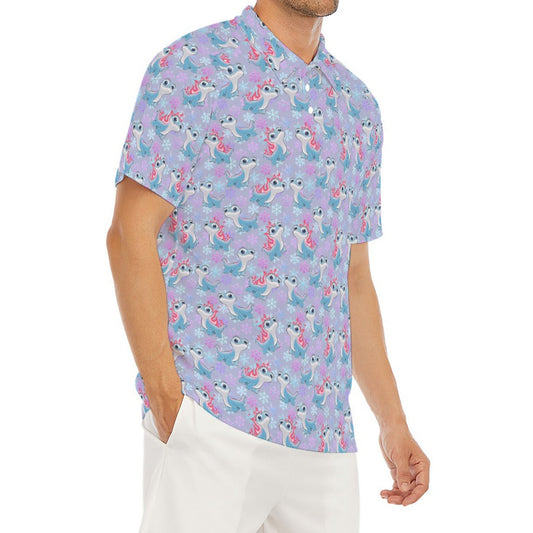 Bruni the Fire Spirit - Men's Polo Shirt