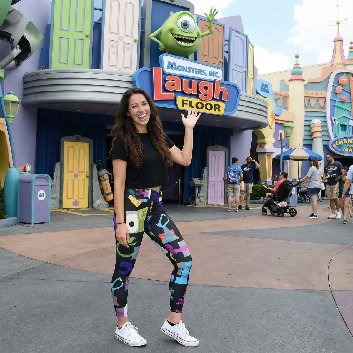 Monsters in Closets - Women's Yoga Leggings