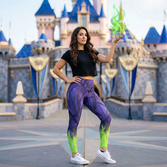 Enchanted Thorn Forest - Women's Yoga Leggings