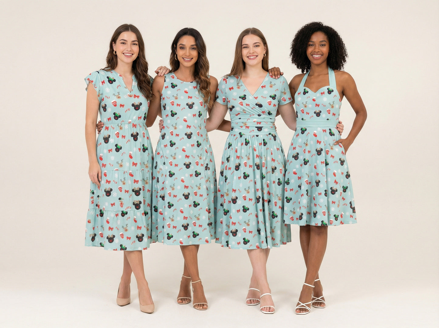 Festive Reindeer Mouse Holiday