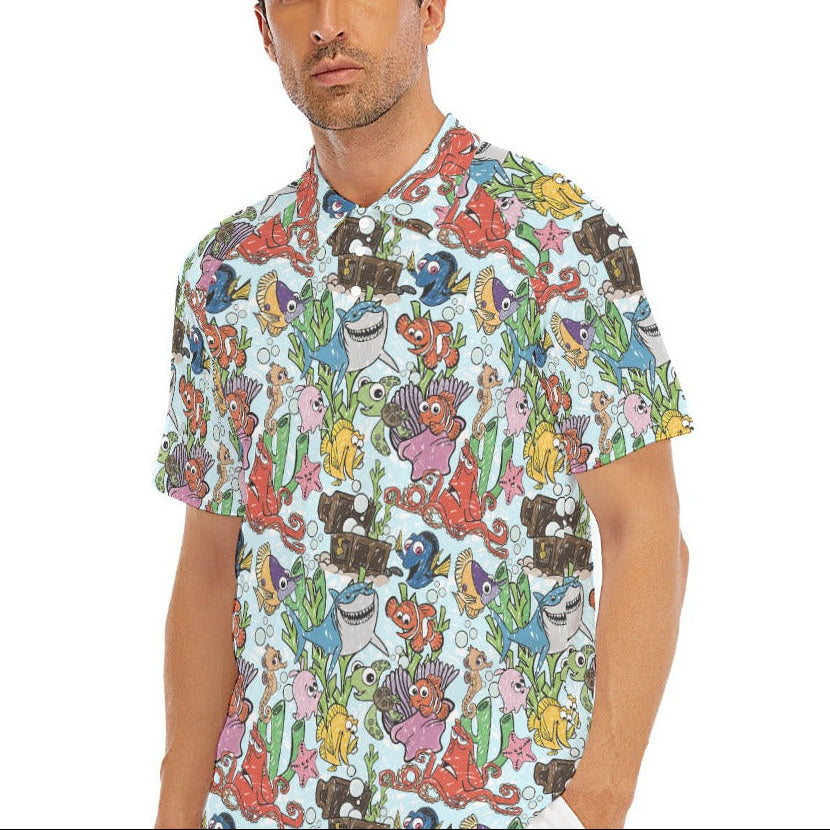 Fish Are Friends Reef - Men's Polo Shirt