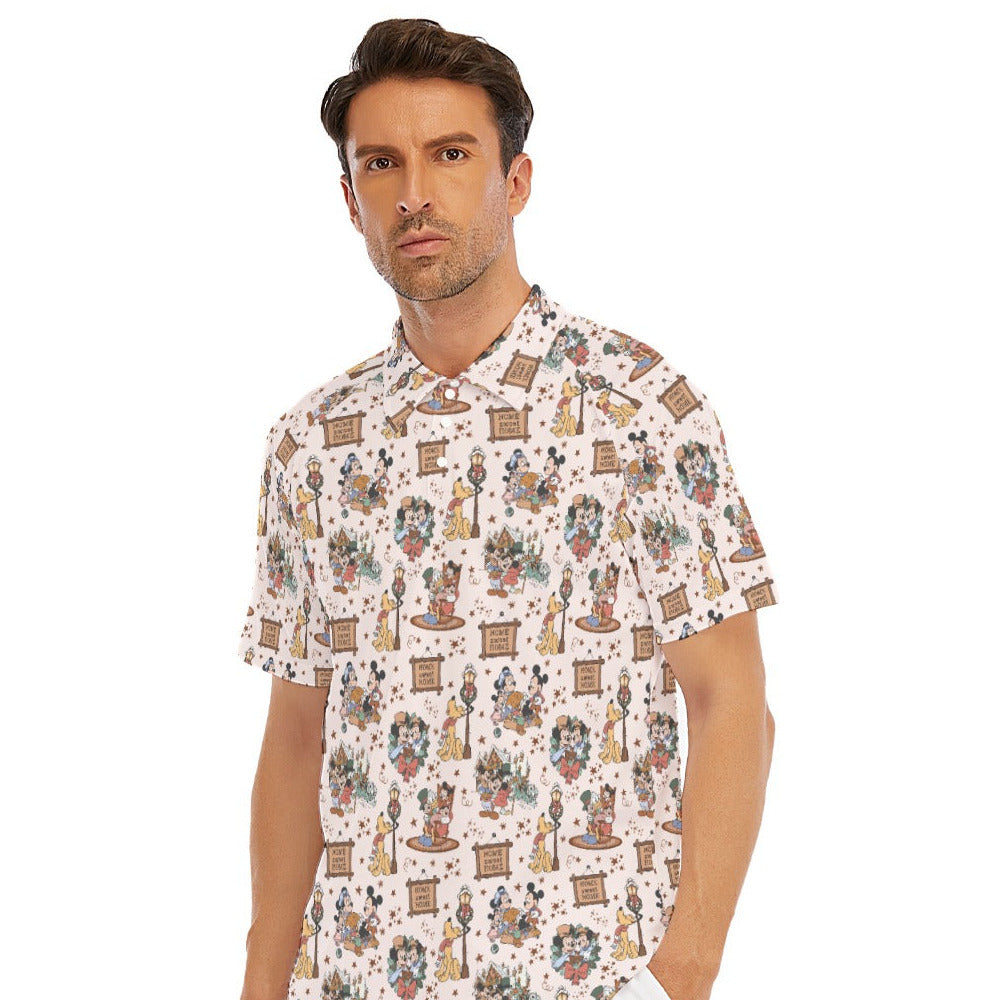 Victorian Holiday Celebration - Men's Polo Shirt