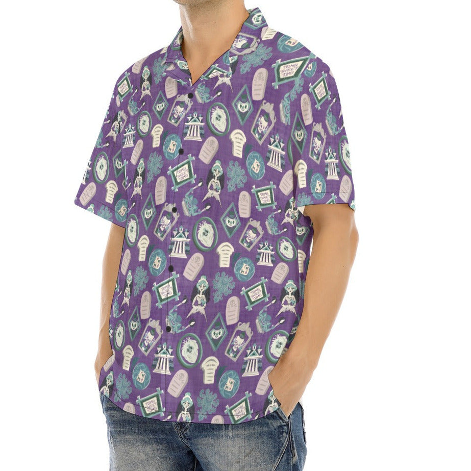 Tomb Sweet Tomb - Men's Hawaiian Button Up Shirt