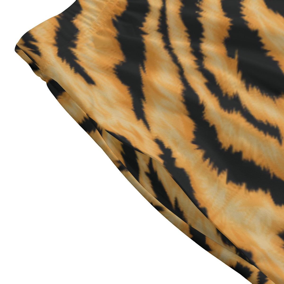 Animal Print - Tiger - Women's Pocket Midi Skirt