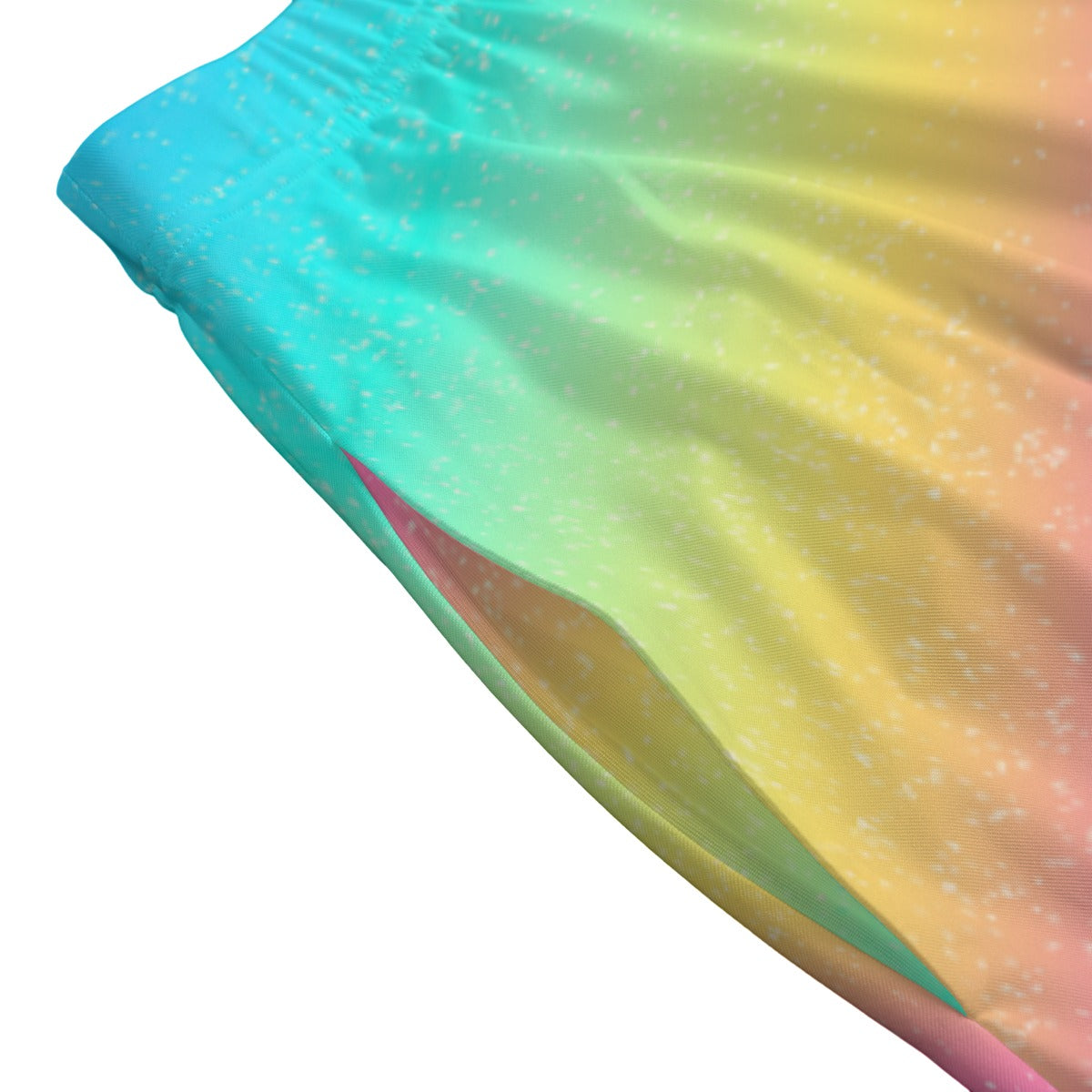 Rainbow Ombre - Women's Pocket Midi Skirt