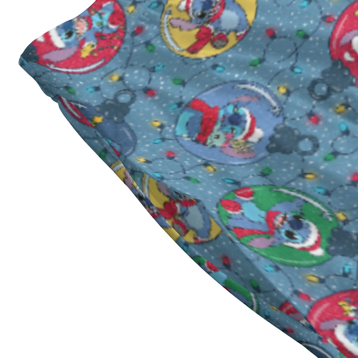 Holiday Baubles with Mischievous Blue Alien - Women's Pocket Midi Skirt