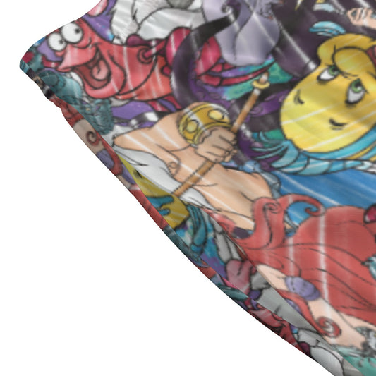 Undersea Crew Sketch - Women's Pocket Midi Skirt