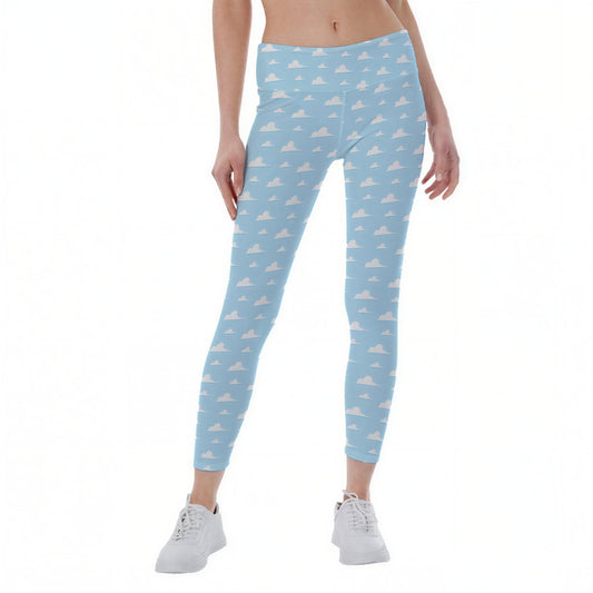 Andy’s Room Clouds - Women's Yoga Leggings