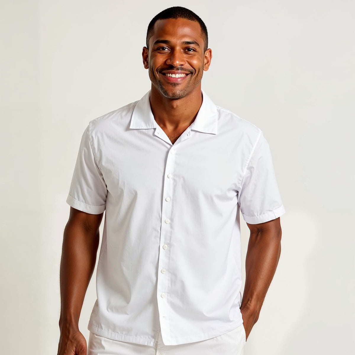 Pick Any Print from our Shop - Men’s Cotton-Rich Button Up Shirt