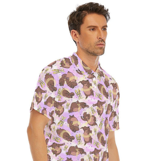 Ballerina Hippos - Men's Polo Shirt