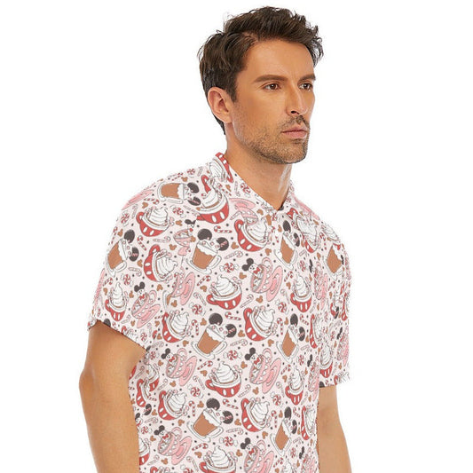 Magic Mouse Hot Chocolate - Men's Polo Shirt