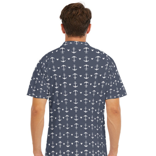 Anchors & Mouse Ears - Men's Polo Shirt