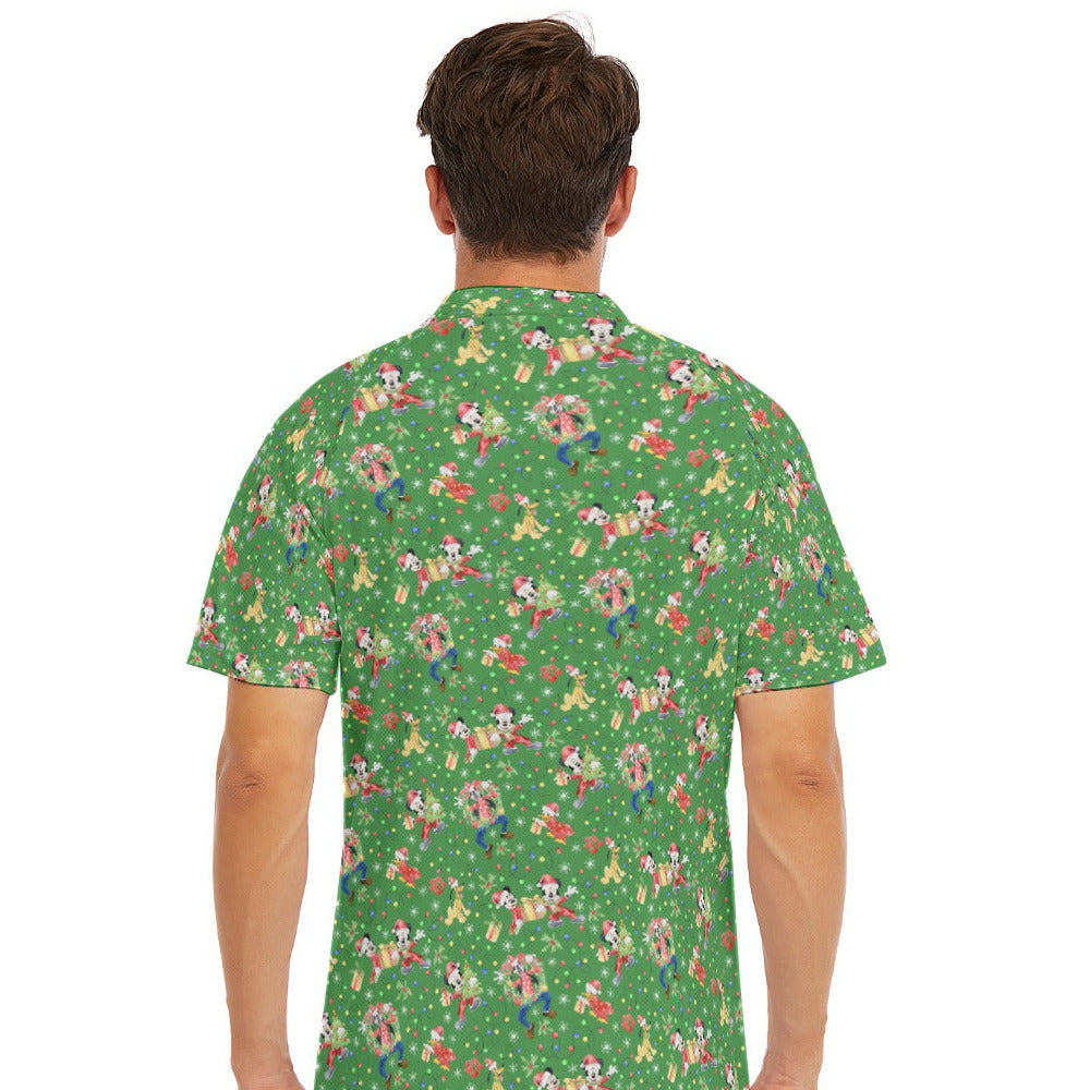 Mouse & Friends Christmas Cheer - Men's Polo Shirt