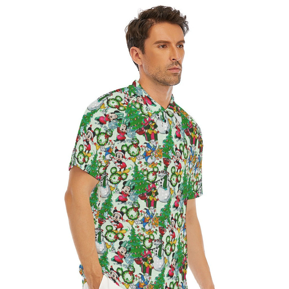 Mouse Friends Christmas Decorations - Men's Polo Shirt