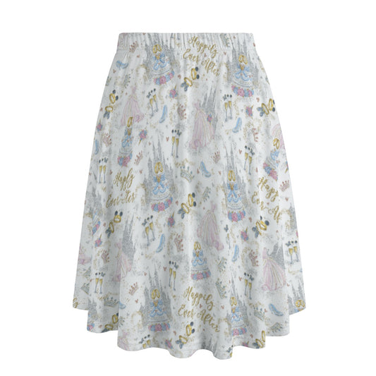 Happily Ever After Weddings - Women's Pocket Midi Skirt