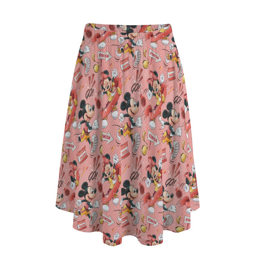 Power Couple Race Ready - Women's Pocket Midi Skirt