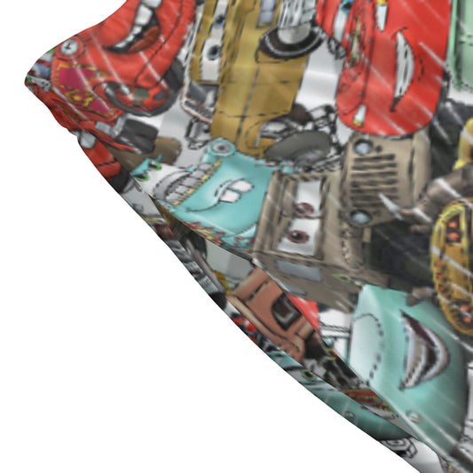 Racing Legends Sketch - Women's Pocket Midi Skirt