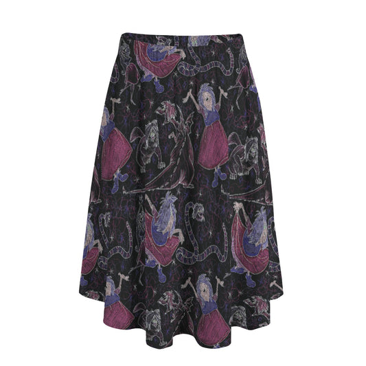 Marvelous Magical Mim - Women's Pocket Midi Skirt