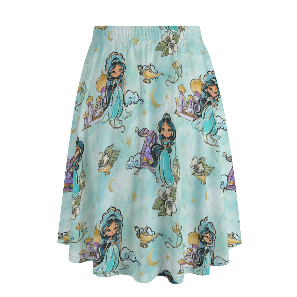 Whimsical Desert Princess - Women's Pocket Midi Skirt