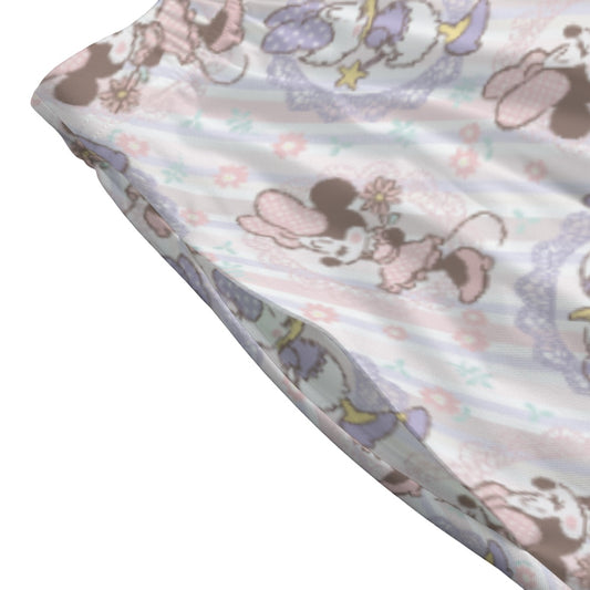 Sweet Springtime Style Duo - Women's Pocket Midi Skirt