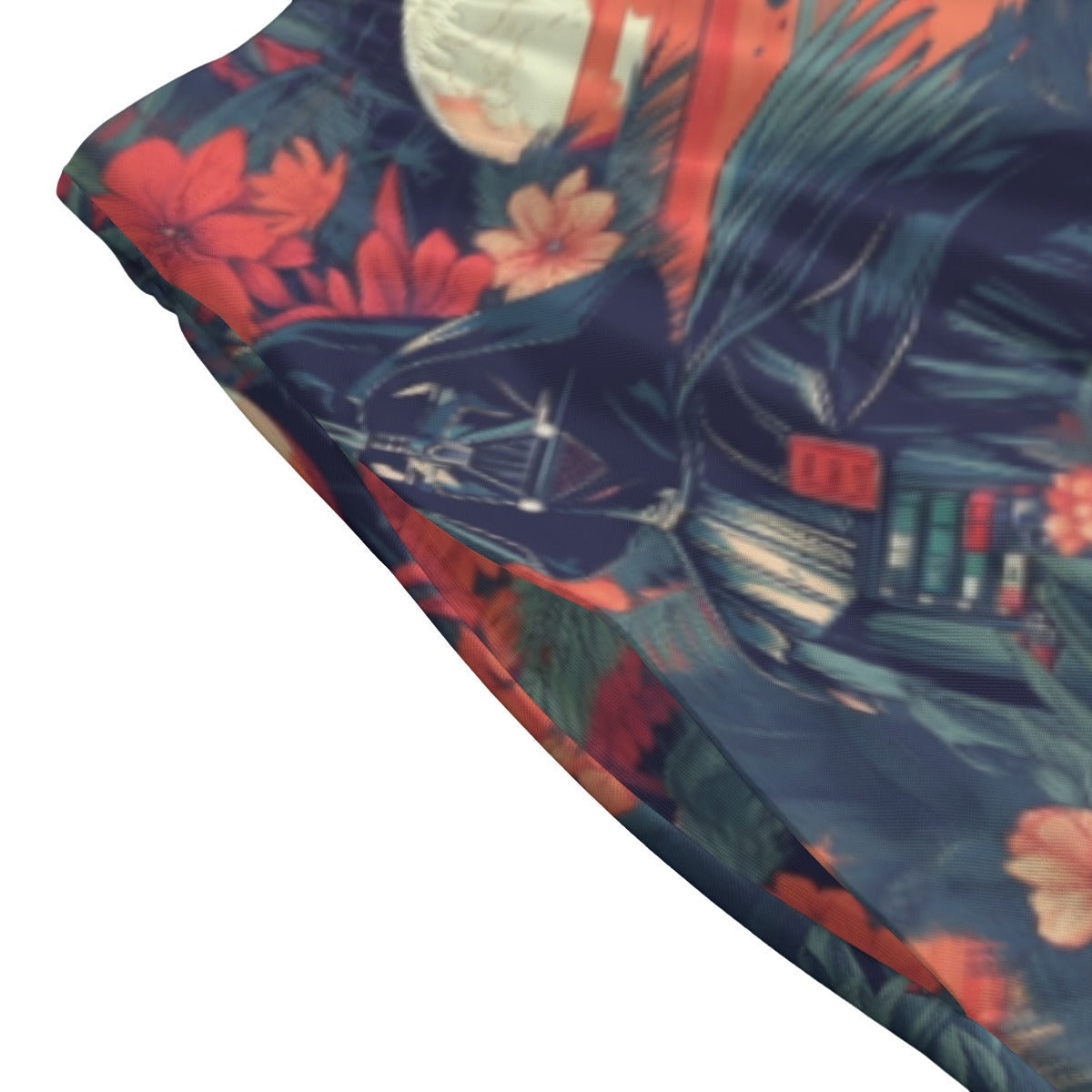 Tropical Dark Side Escape - Women's Pocket Midi Skirt