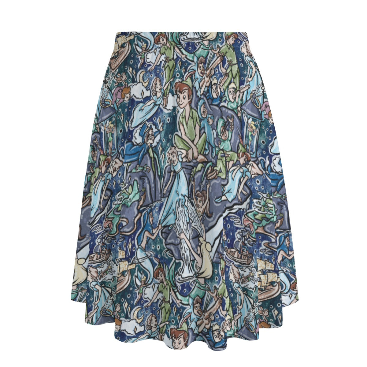 Magical Skybound Adventure - Women's Pocket Midi Skirt