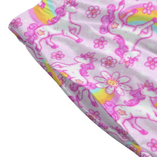 Unicorn Rainbows - Women's Pocket Midi Skirt