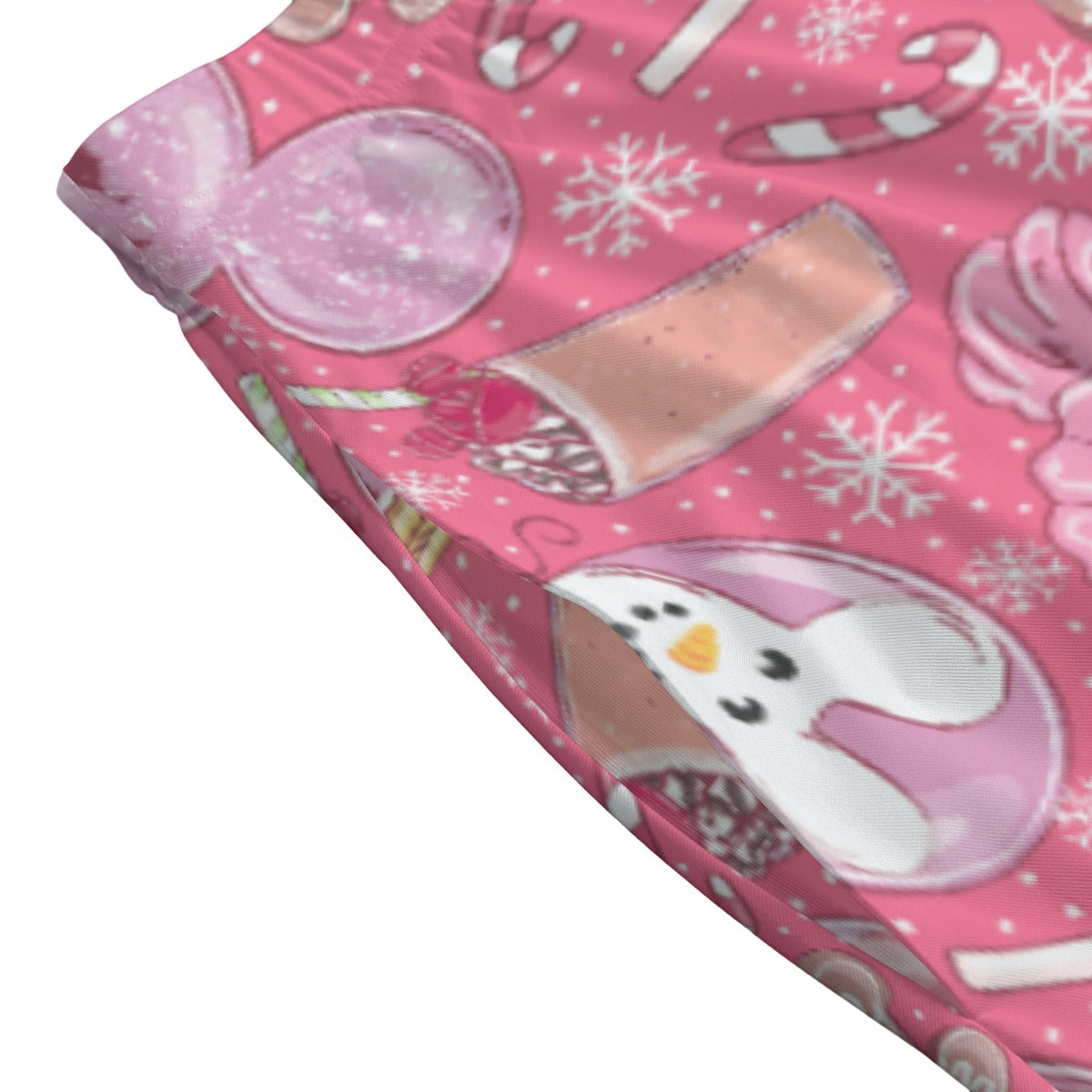 Winter Mouse Snacks & Balloons - Women's Pocket Midi Skirt