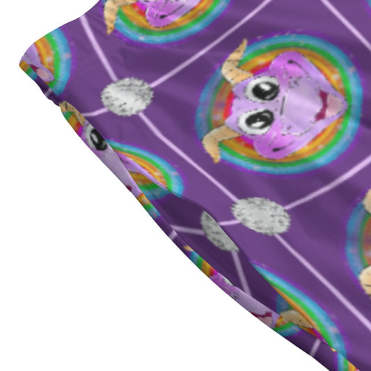 Geometric Figment - Women's Pocket Midi Skirt