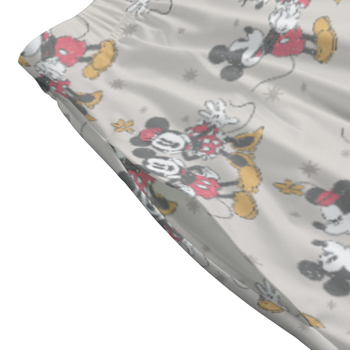 Retro Mouse & Partner - Women's Pocket Midi Skirt