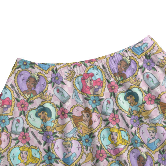 Tattoo Hearts Royal Icons - Women's Pocket Midi Skirt
