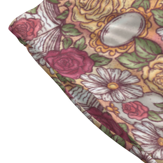 Fairytale Florals – Timeless Tale Blooms - Women's Pocket Midi Skirt