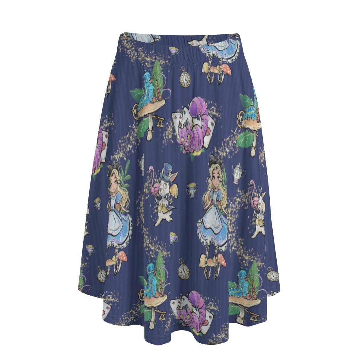 Whimsical Enchanted Forest - Women's Pocket Midi Skirt