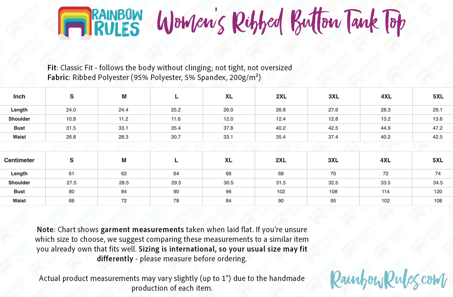 Pick Any Print from our Shop - Women's Ribbed Button Tank Top