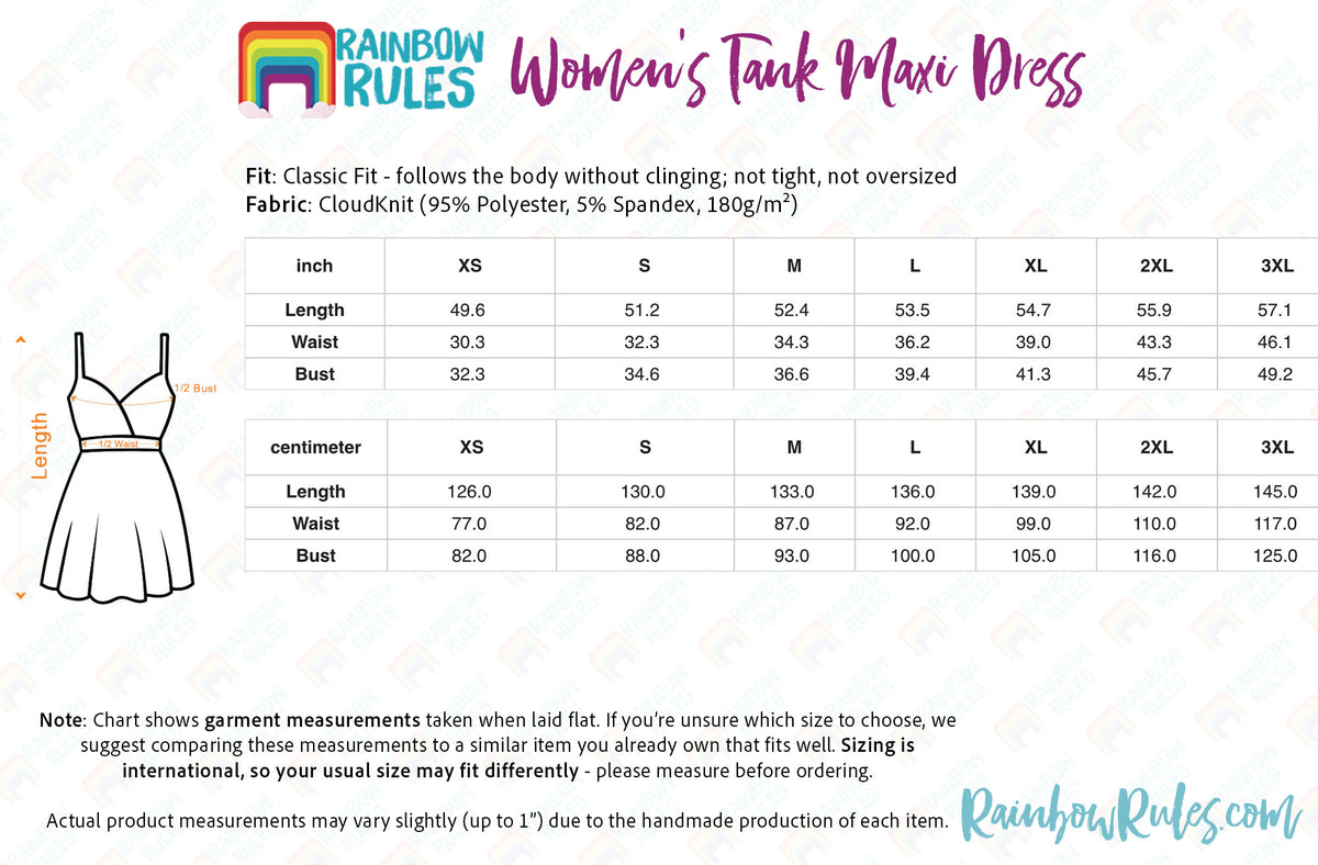 Pick Any Print from our Shop - Women's Tank Maxi Dress