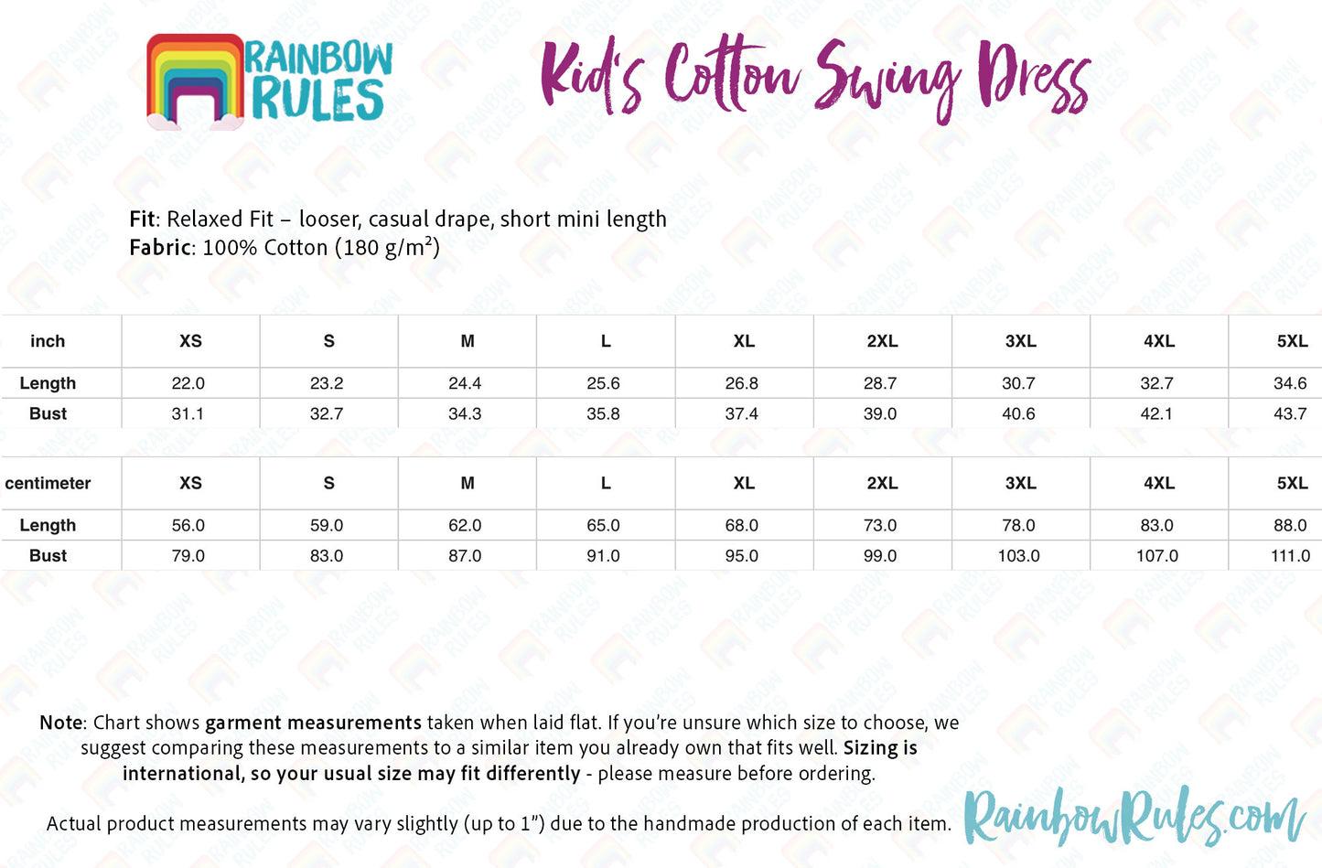 Pick Any Print from our Shop - Kid’s Cotton Swing Dress