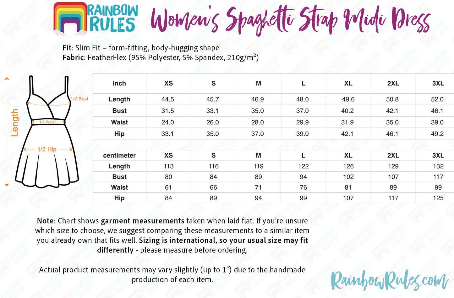 Bright Tropical Princess - Royal Beach Day - Women's Spaghetti Strap Midi Dress